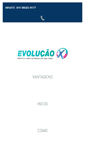 Mobile Screenshot of evolucaox.com.br